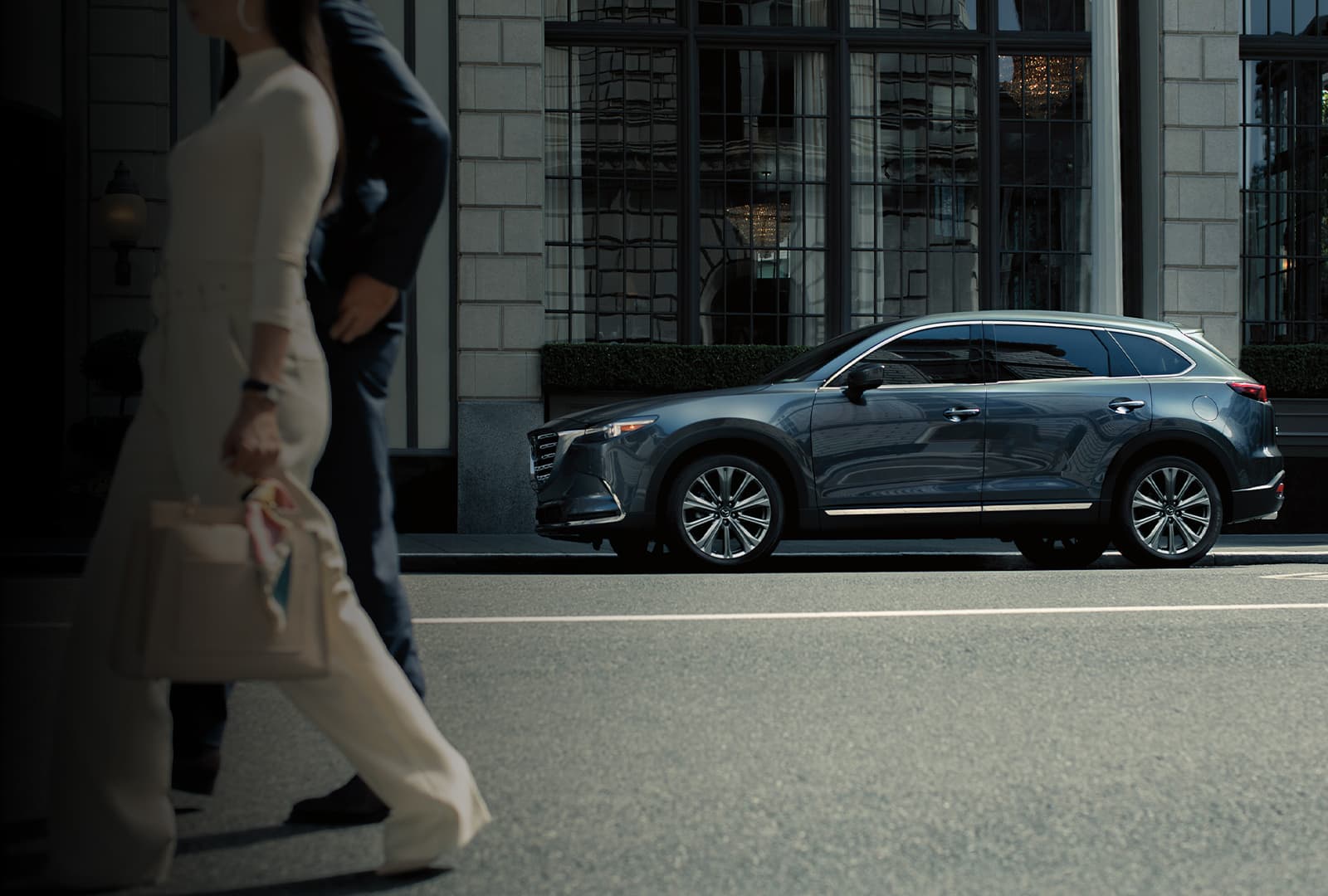 Mazda CX-50 parked on the street.